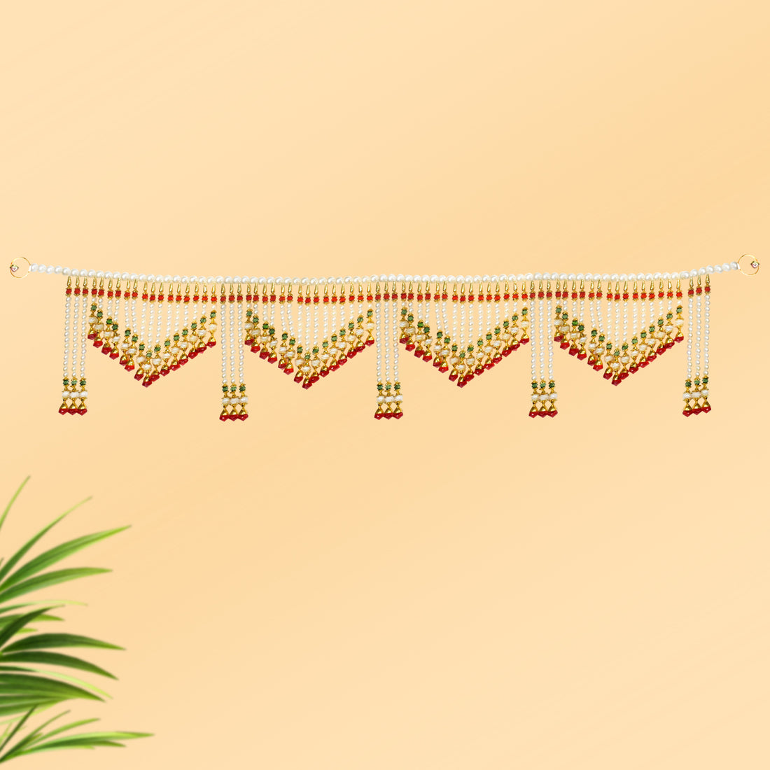 Beautiful Colorful Beades Toran Bandhanwar For Entrance Door