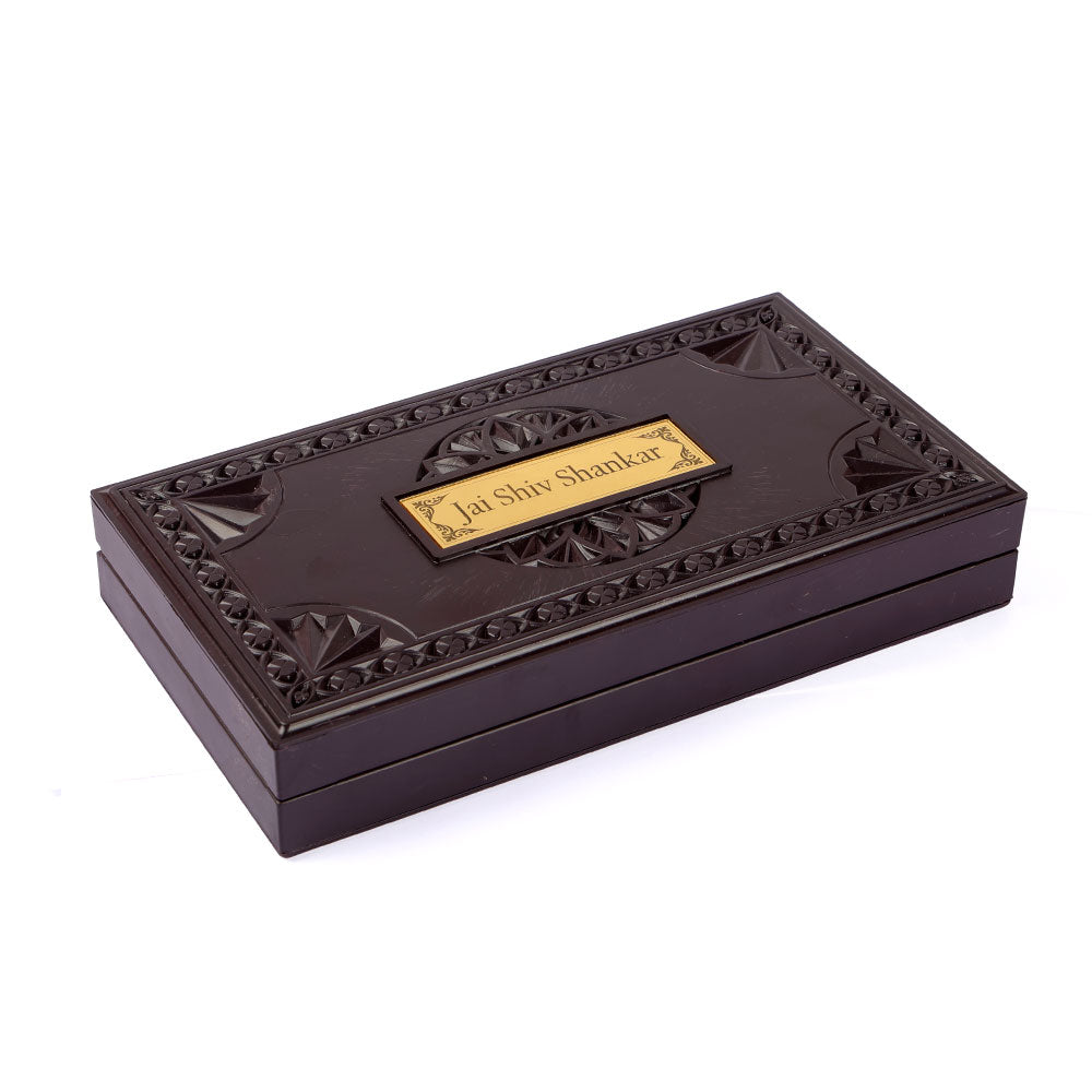 Jai Shiv Shankar Charan Paduka Box - Big