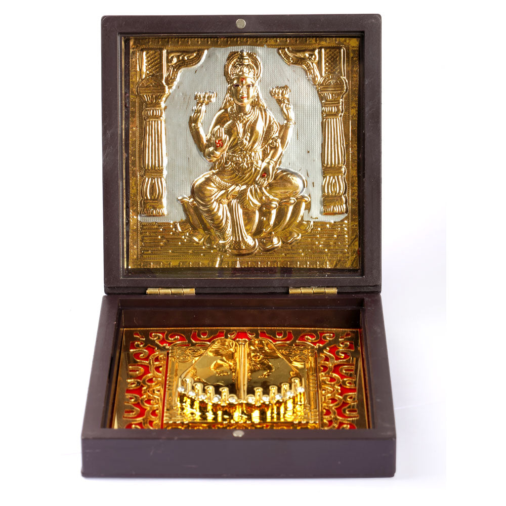 Lakshmi Mata Charan Paduka Box - Medium