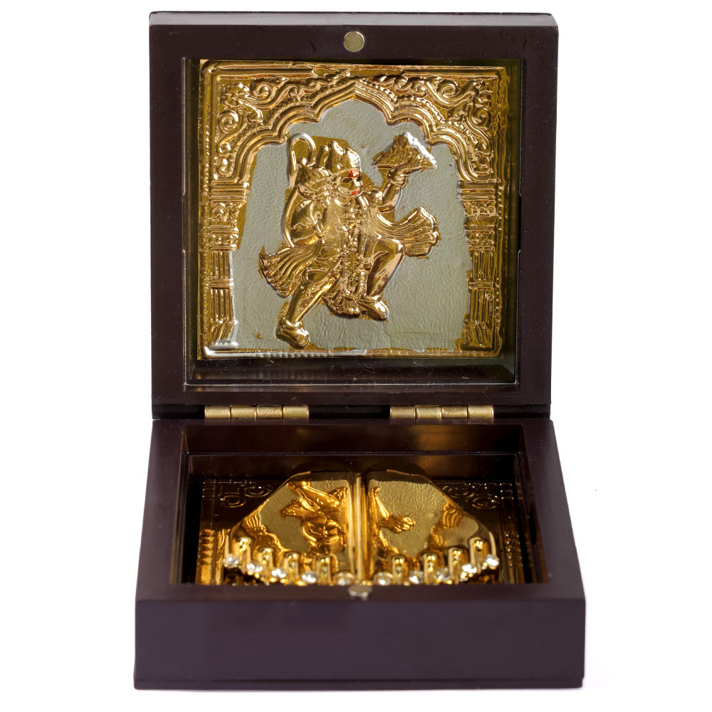 Jai Hanuman Ji Charan Paduka Box - Small