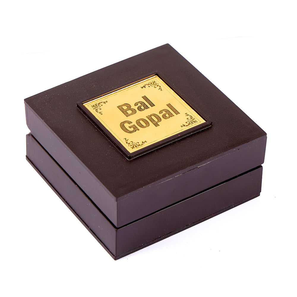 Laddu Gopal Charan Paduka Box - Small