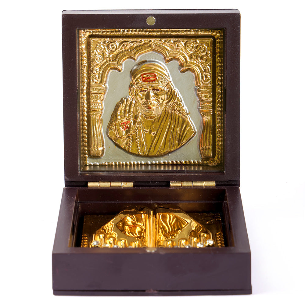 Sai Baba Charan Paduka Box - Small