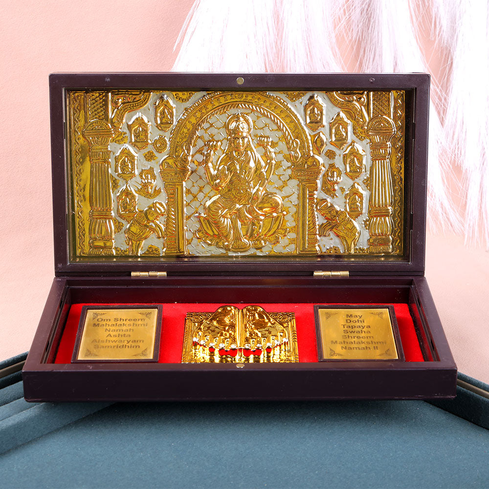 Asht Laxmi Charan Paduka Box - Big