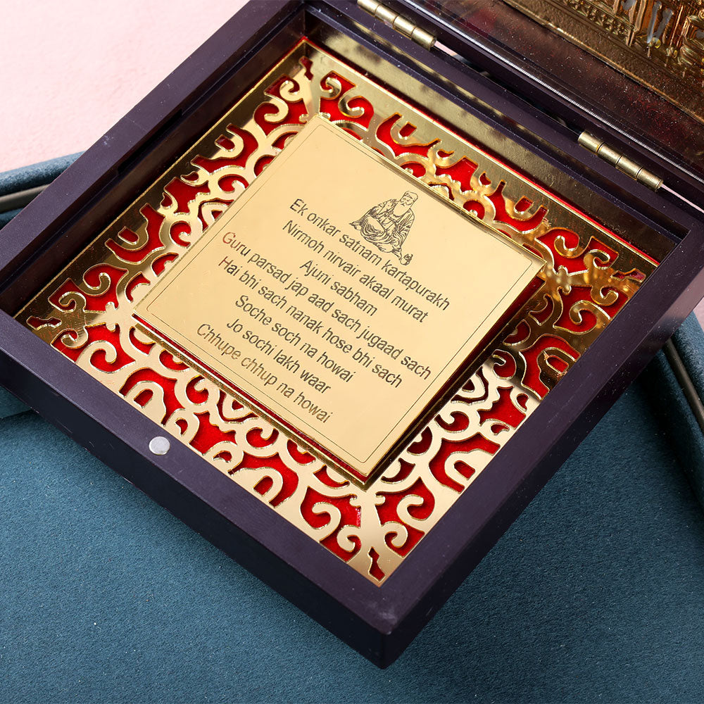Guru Nanak Dev Ji Temple Box - Medium