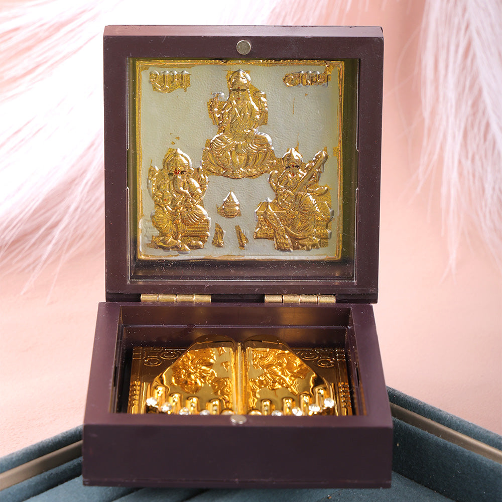 Shubh Labh Charan Paduka Box - Small
