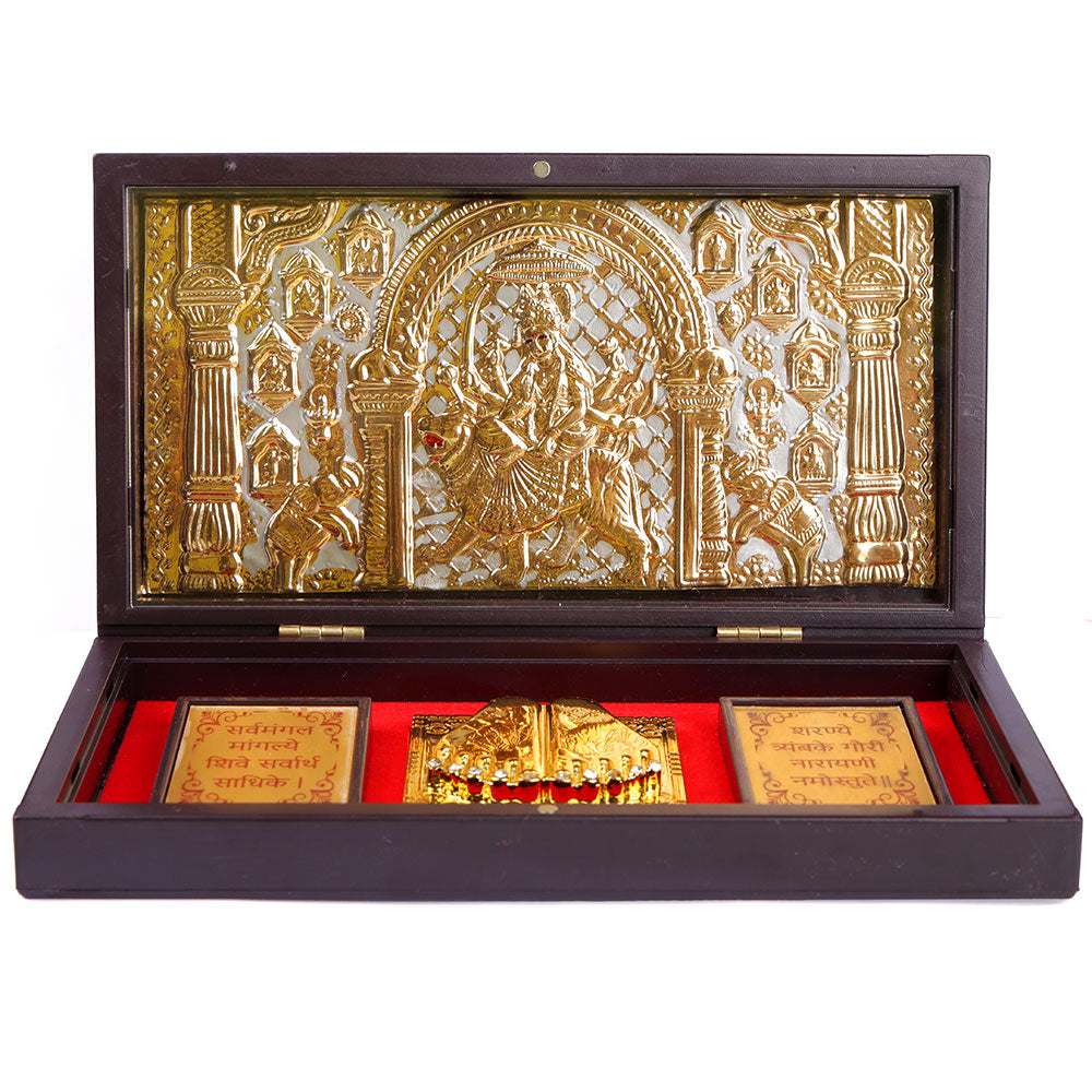 Jai Mata Di Charan Paduka Box - Big