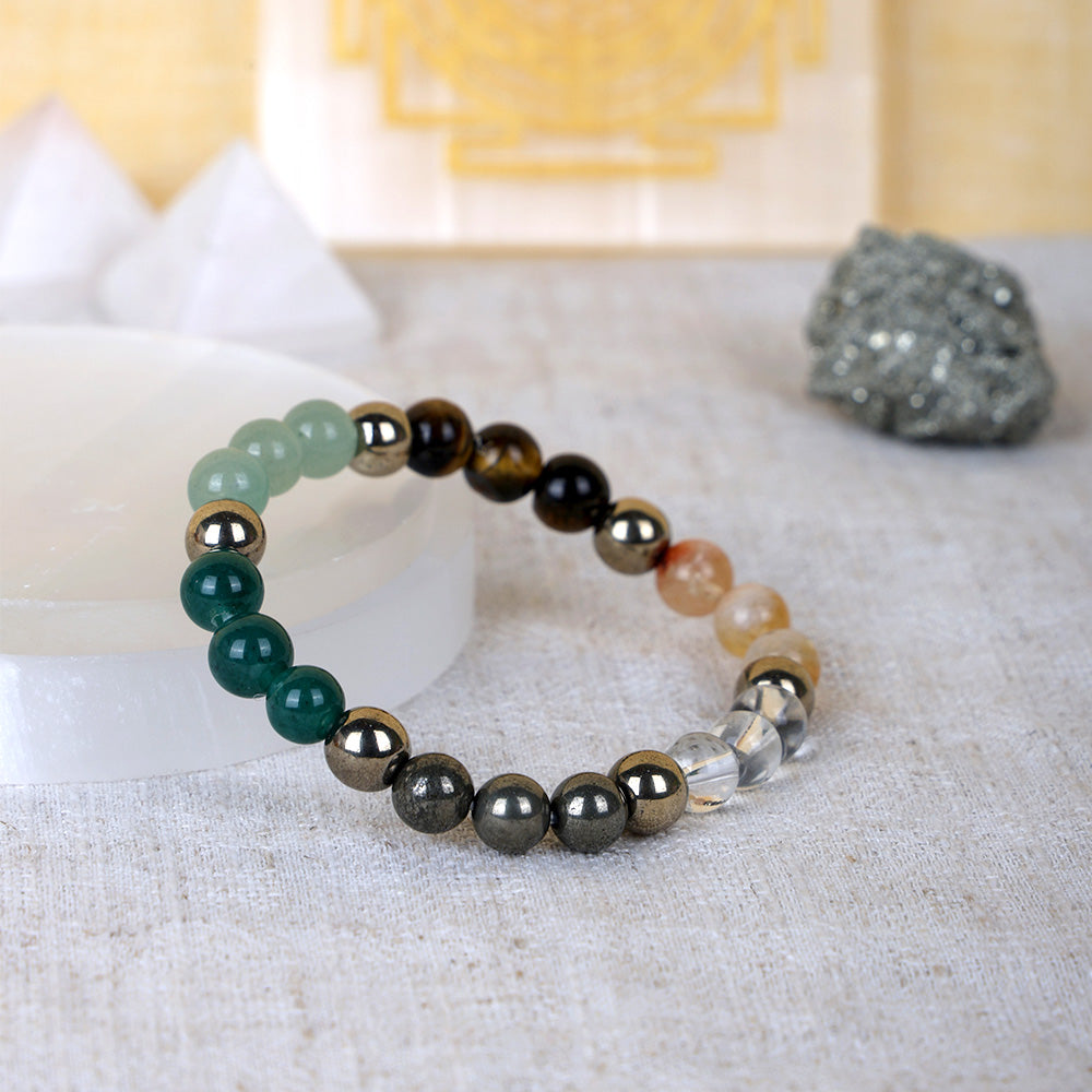 Elegant Money Magnet Dhan Yog Bracelet Spiritual Prosperity Wear