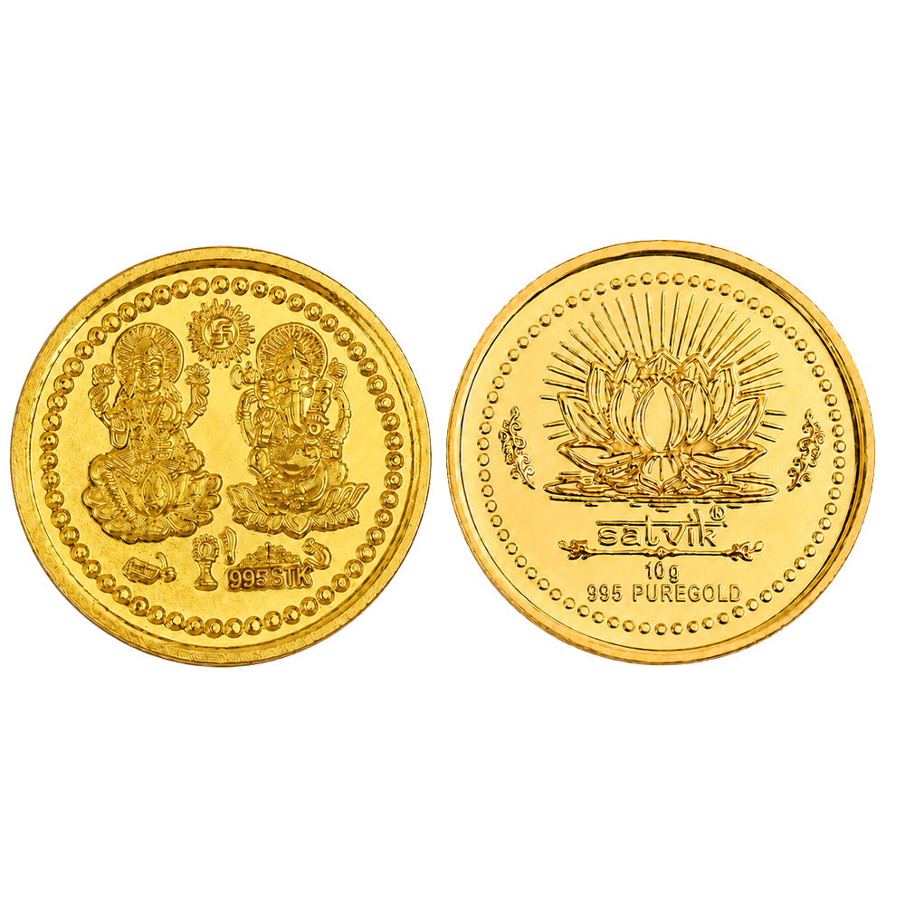 Pure 24K/995 Purity Gold Coin