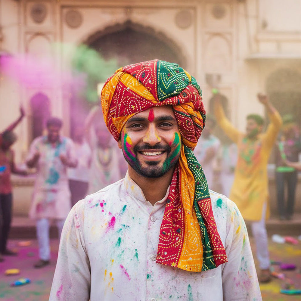 Rajesthani Pagdi Cap