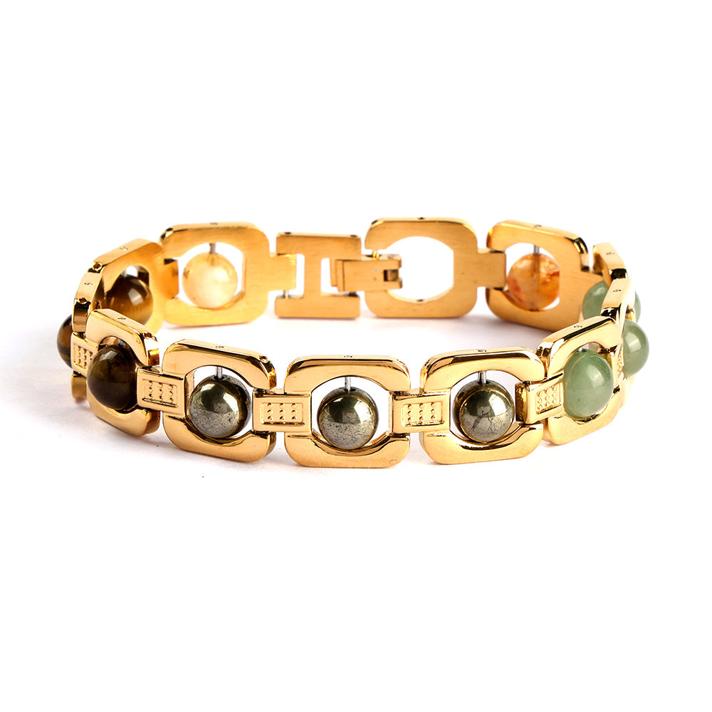 IGP Gold Plated Money Magnet Bracelet Unisex Spiritual Wear
