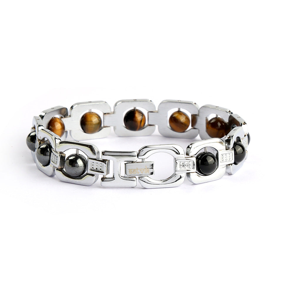 Triple Protection Silver Plated Bracelet Unisex Spiritual Jewelry