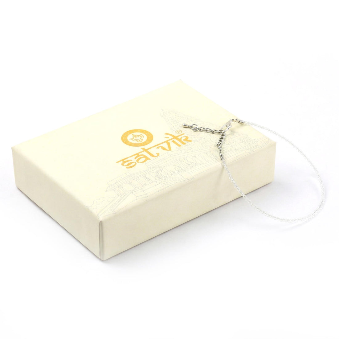 Crystal Anklet Stylish Spiritual Wear
