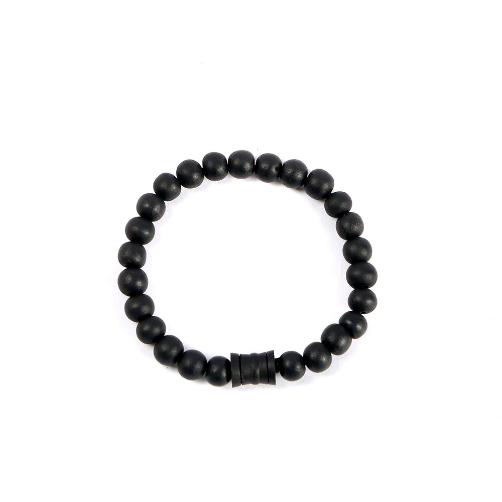 Govt. Certified 8mm Karungali Damru Bracelet Spiritual Healing Wear