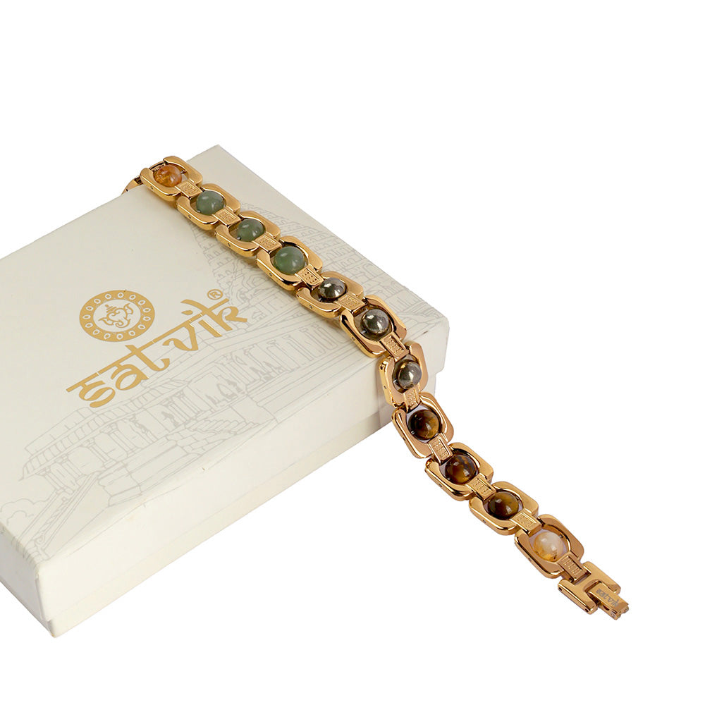 IGP Gold Plated Money Magnet Bracelet Unisex Spiritual Wear
