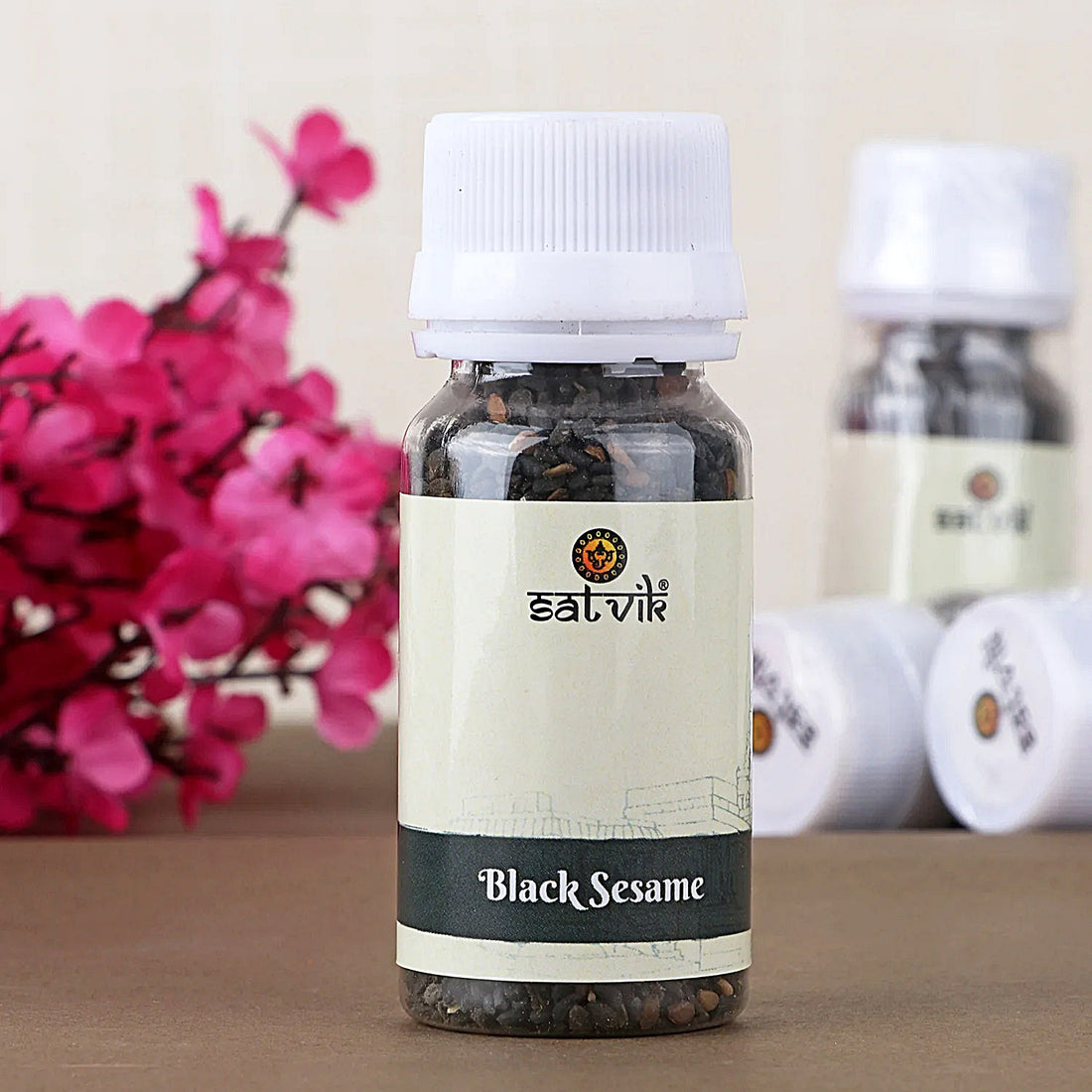 Black Sesame Seeds (Kaale Till) For Pooja-20 Gram