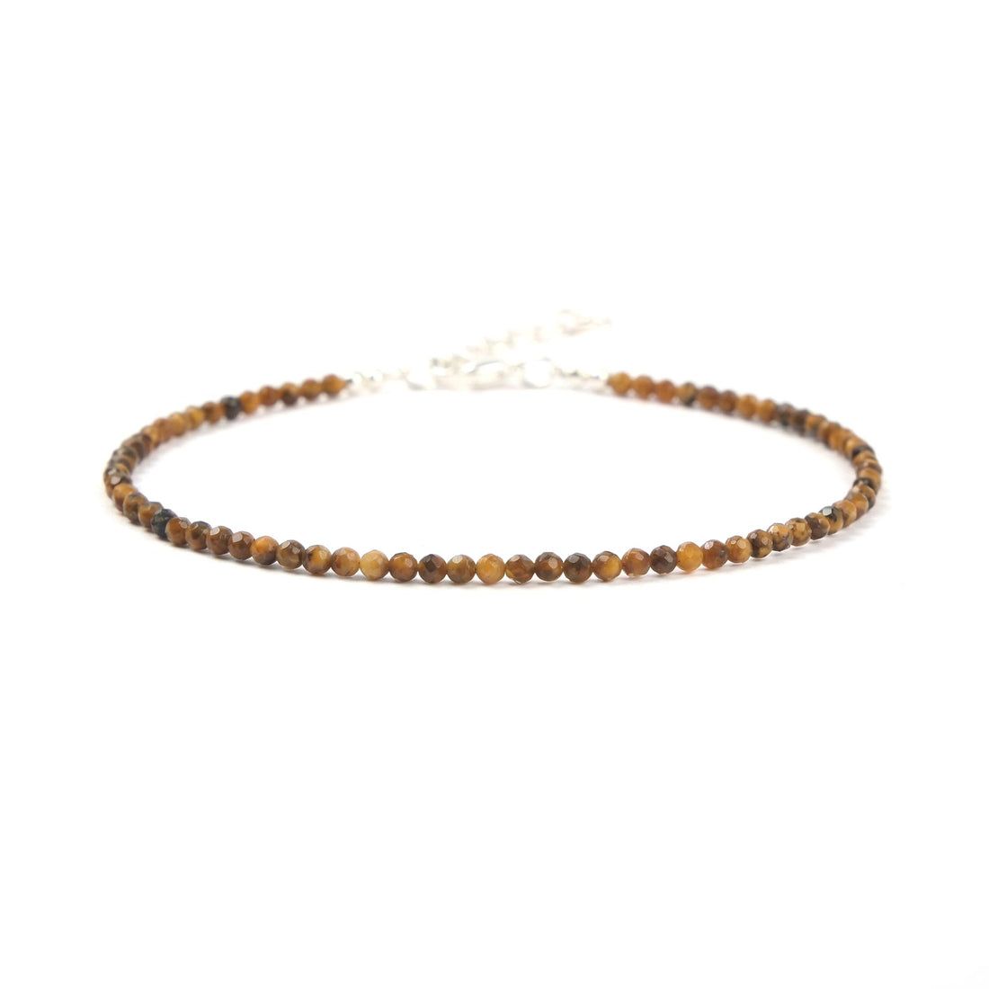 Tiger Eye Anklet Stylish Spiritual Wear