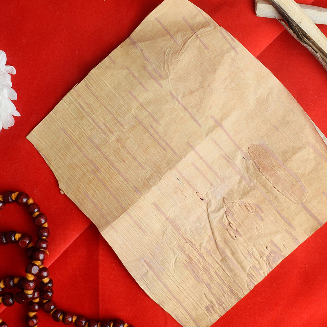 Bhojpatra for Puja (1 Pc) β Sacred & Auspicious Ritual Essential