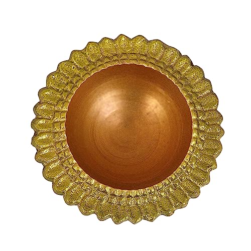 Multicolor Turtle Diya Metal Table Dia Laxmi Candle Tea Light Holder