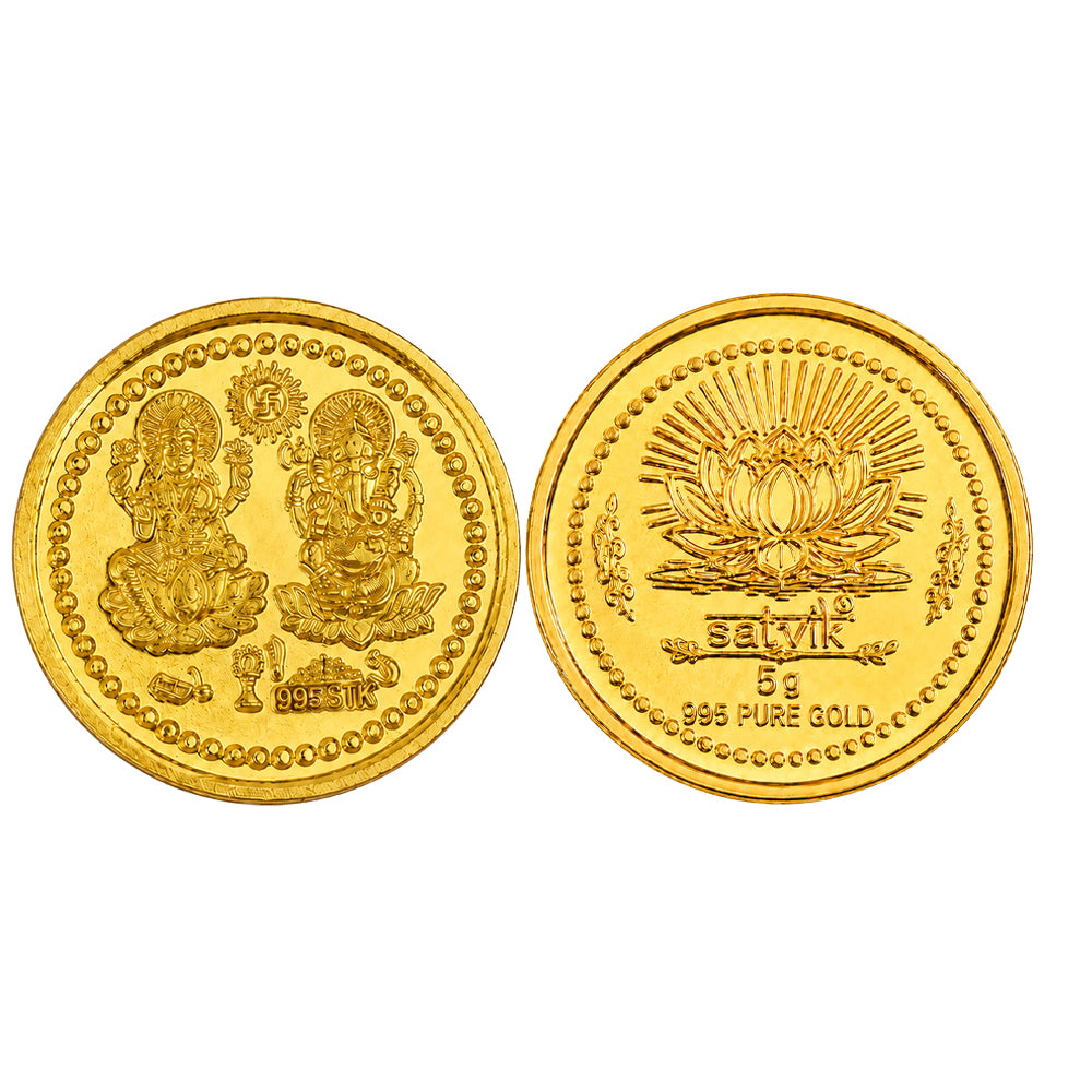 Pure 24K/995 Purity Gold Coin
