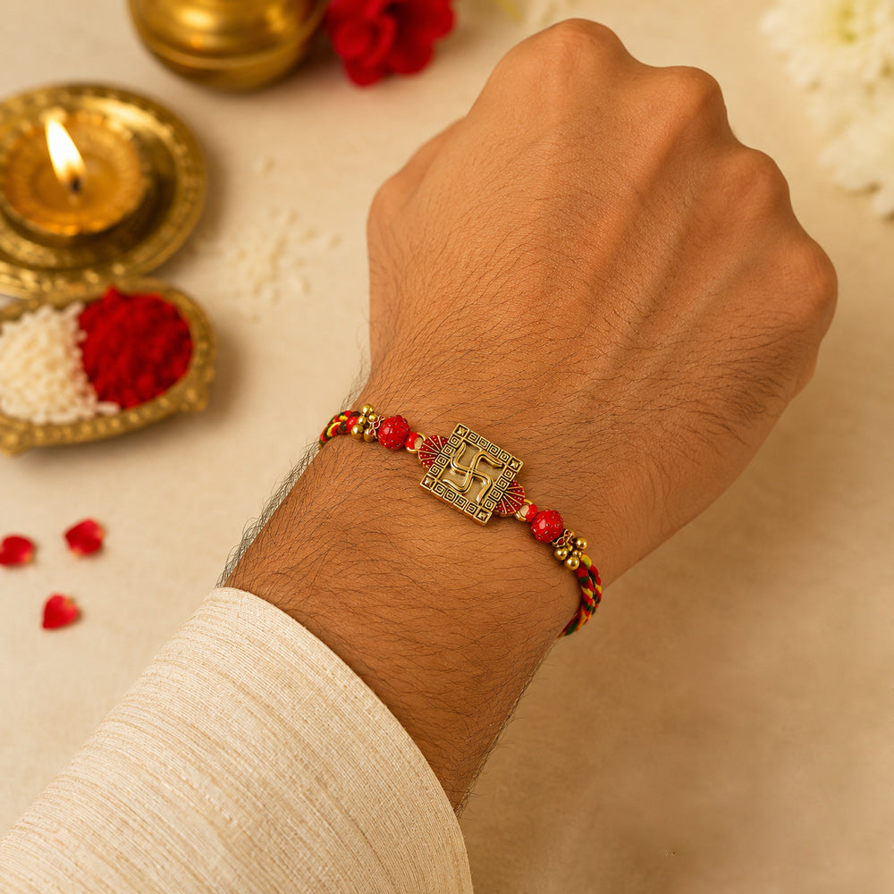 Mesmerizing Designer Rakhi Combo (Set of 5)