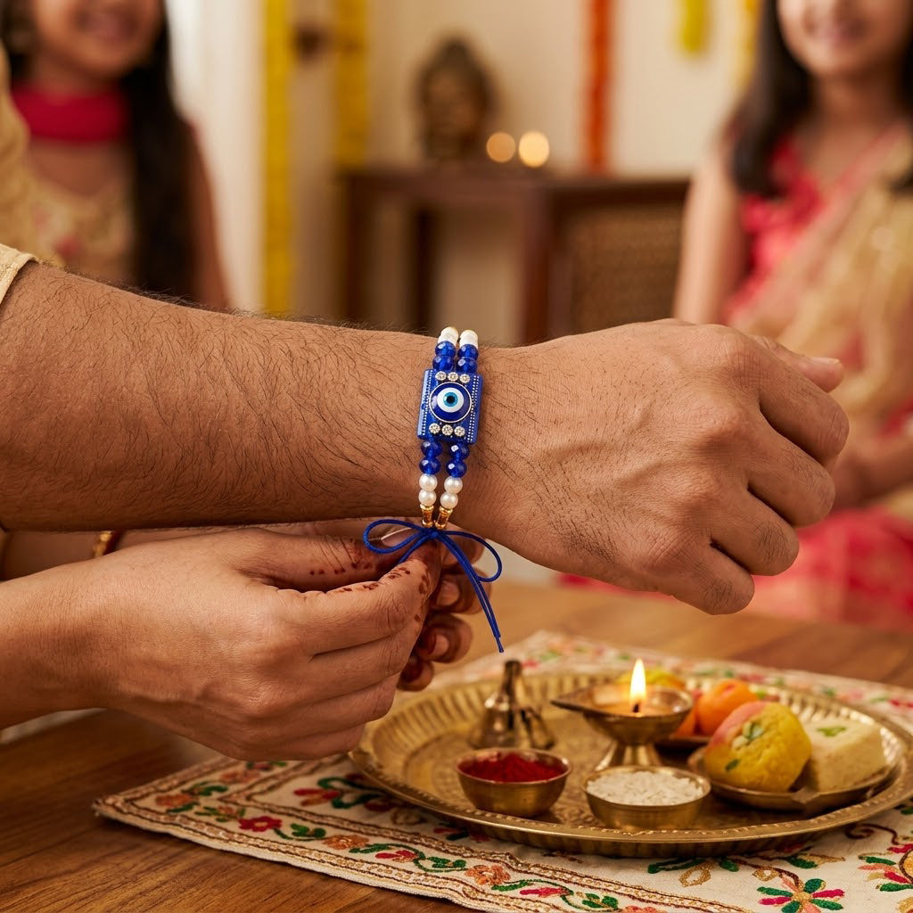 Authentic All-in-One Rakhi Combo (Set for 5)