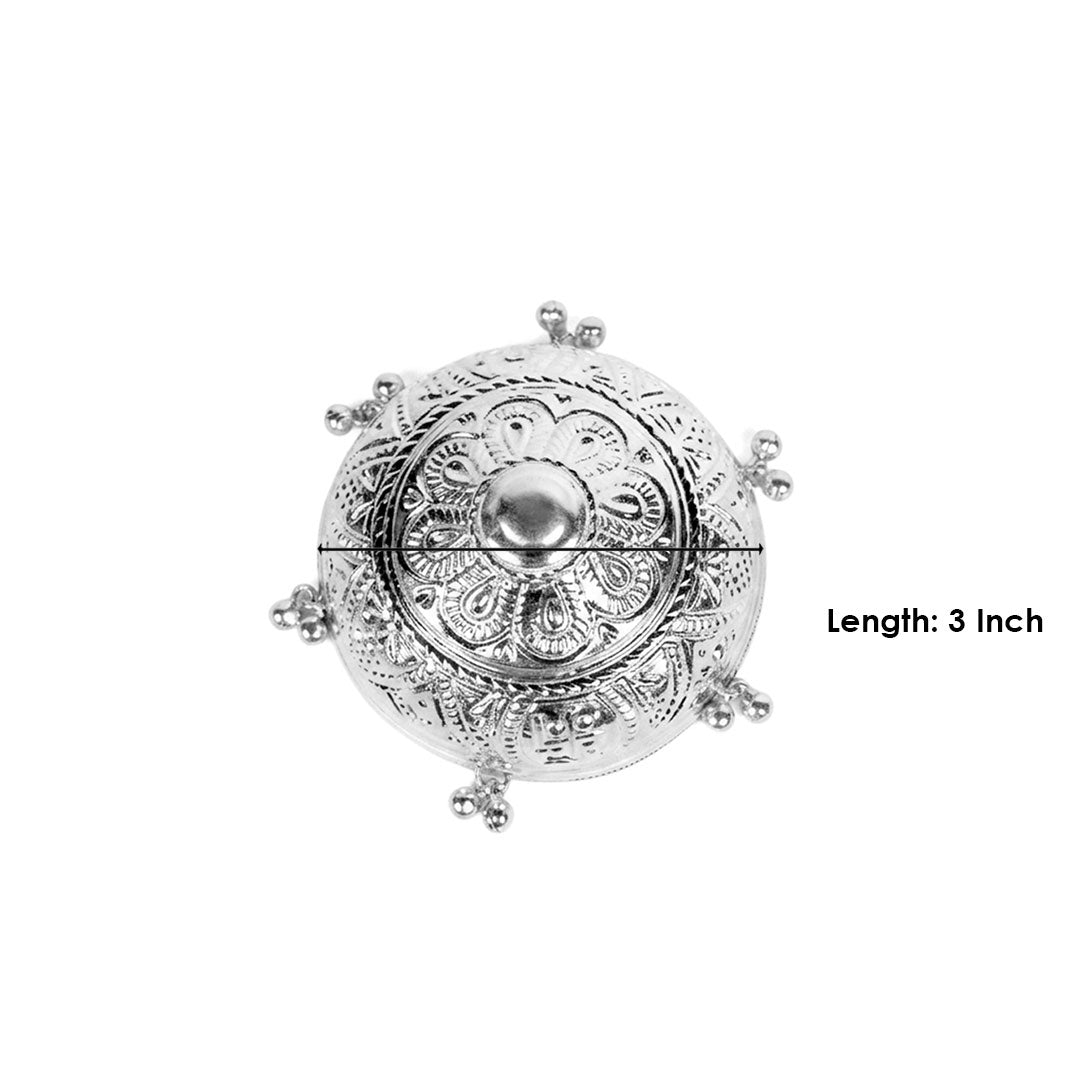 925 Hallmark 3 Inch Durga Mata Chhatra