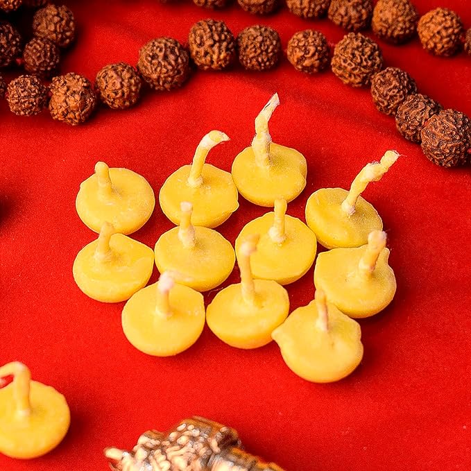 30 Pc Pure Cow Ghee Diya Wicks (Wax Free)