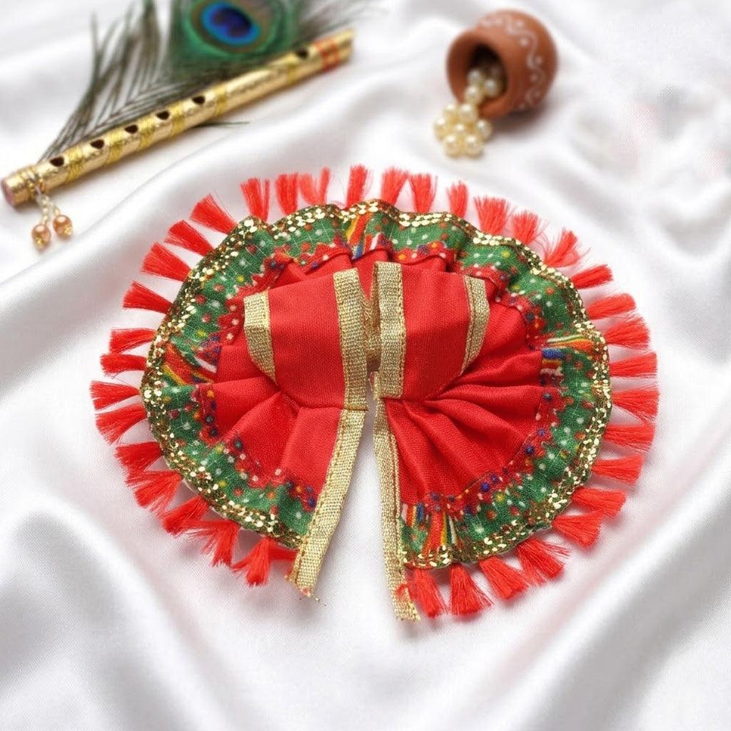 Size No.1 Handcrafted Festive Laddu Gopal Dress