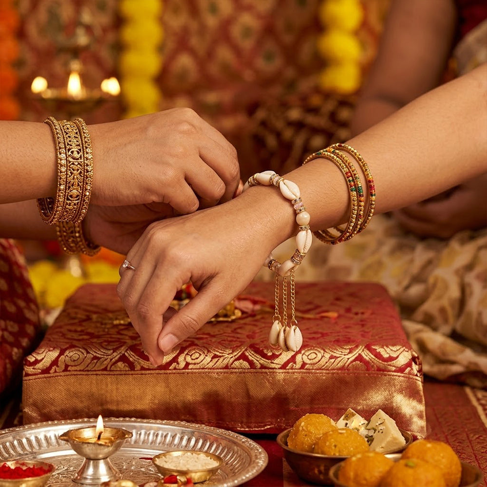 Artistic Premium Designer Rakhi Combo (Set of 5)