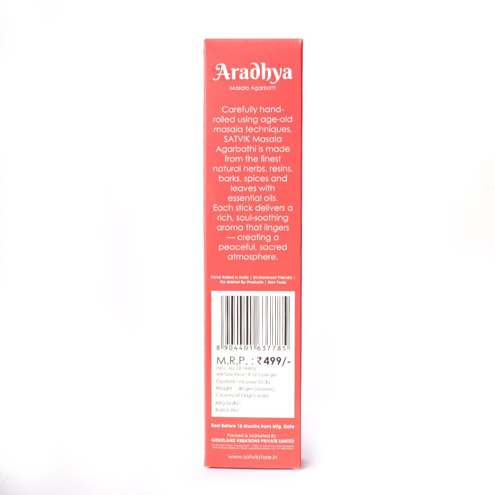 Aradhya Pure Masala Incense Sticks