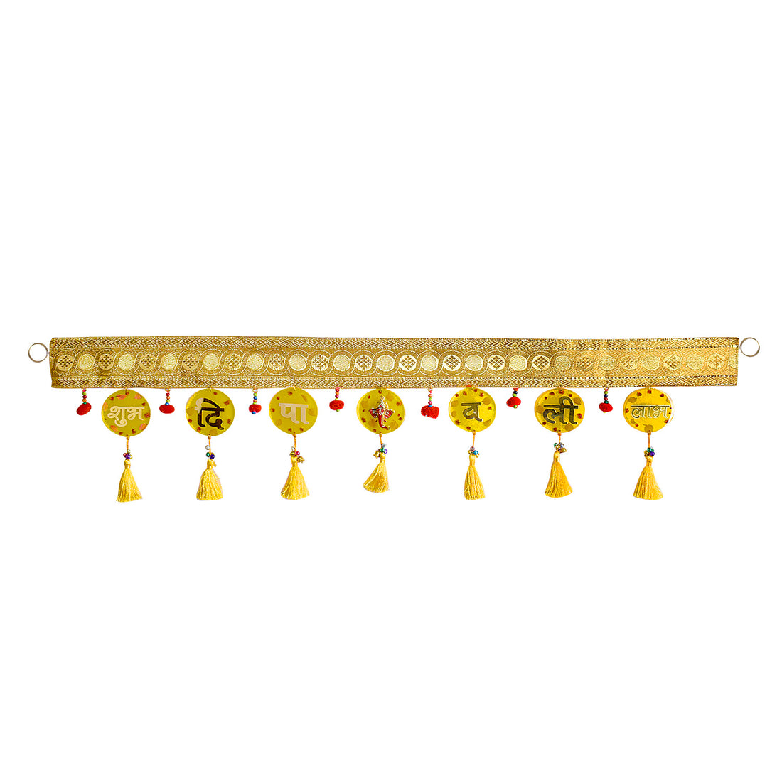 Resin Toran For Door Decoration (Yellow)