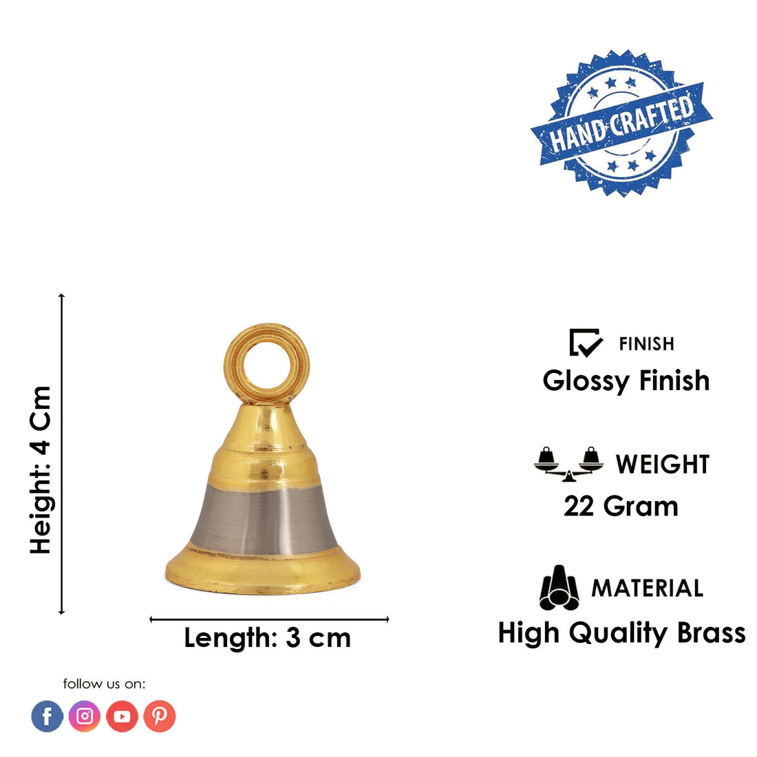 Big Size Metal Jingle Bell for Decoration