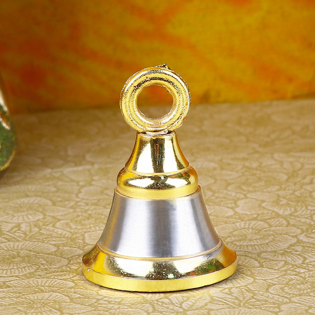 Big size metal jingle bell for decoration, festive décor, and hanging ornaments. India’s Largest Pooja Accessories Brand – www.satvikstore.in