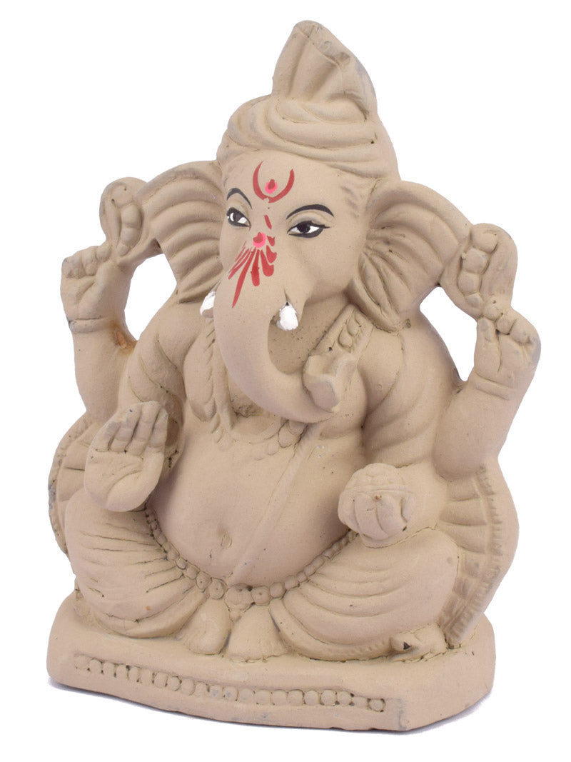 7 Inch Ganesha Eco Frenidly with Folded Legs