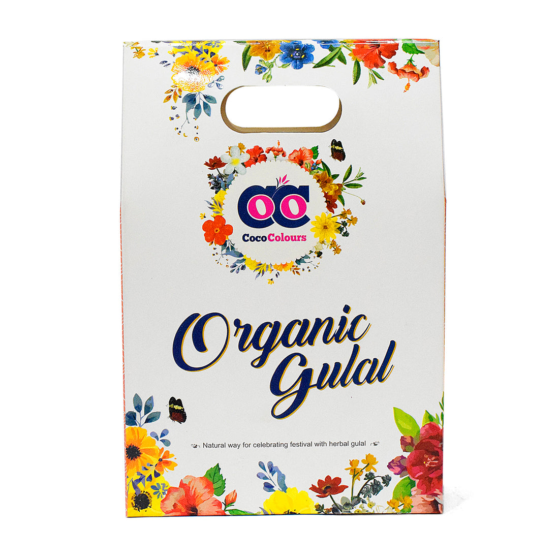 2 Pc Set of COCO Organic Gulal Holi Colors