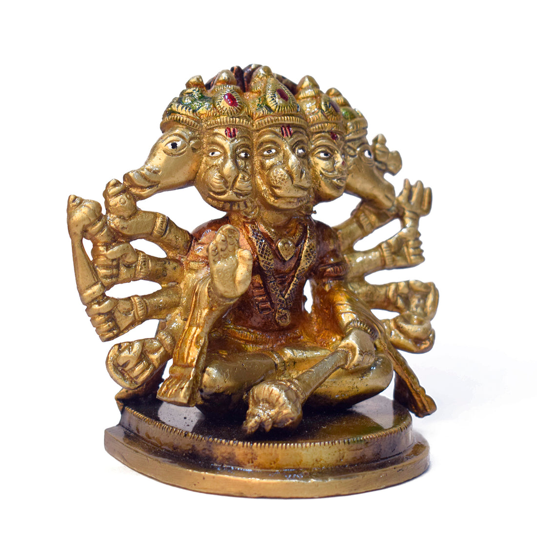 3.7 Inch Panchmukhi Hanuman Idol