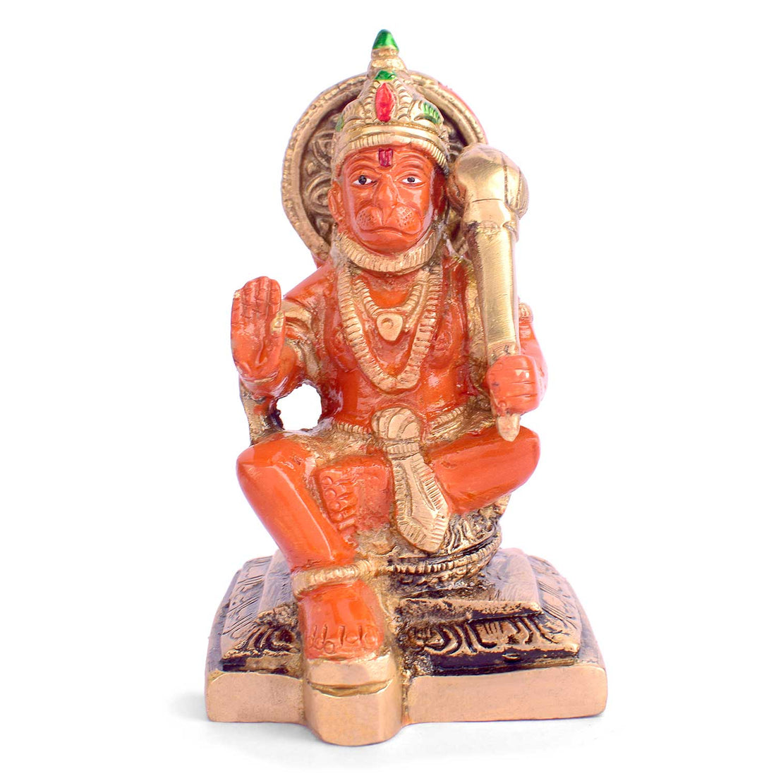 4.3 Inch Brass Kesari Nandan Hanuman Idol