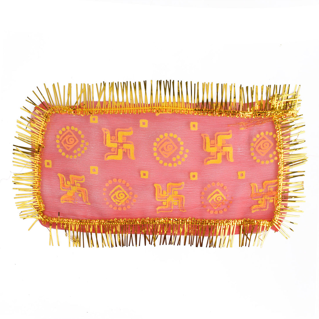 Sacred Swastika Mata Chunni Set – 10x5 Inch (6/12 Pieces)
