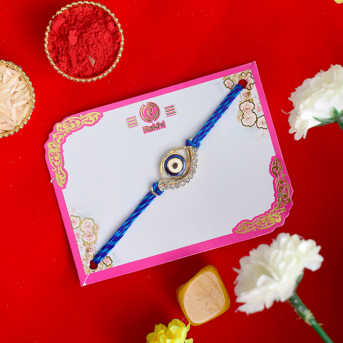 Blue Evil Eye Protective Rakhi