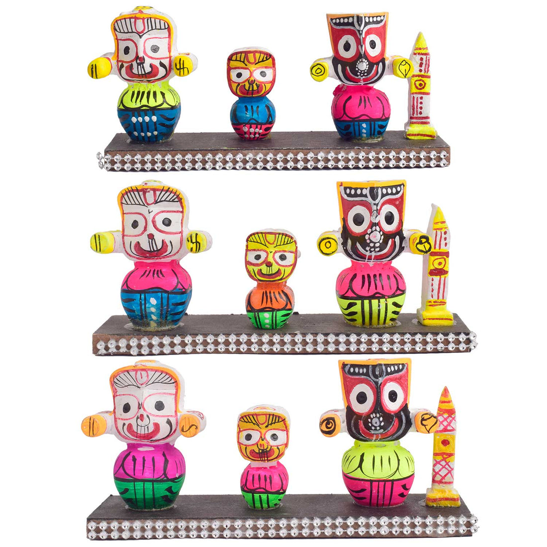 Colorful Lord Jagannath Idol – For Protection, Devotion & Travel Blessings