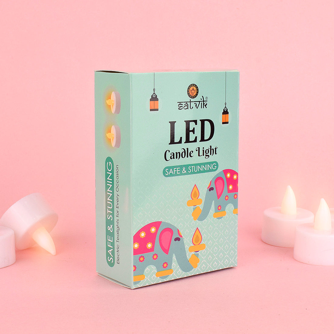 LED Deep Mala Diwali Decorations with LED Candles: Traditional Hanging Jharokha Boxes