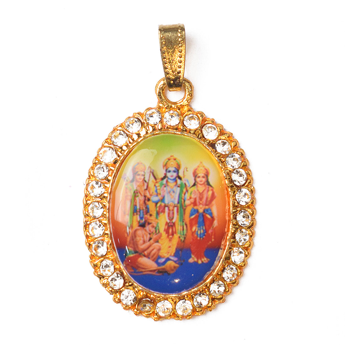 Strength and Devotion: A Divine Ram Pendant