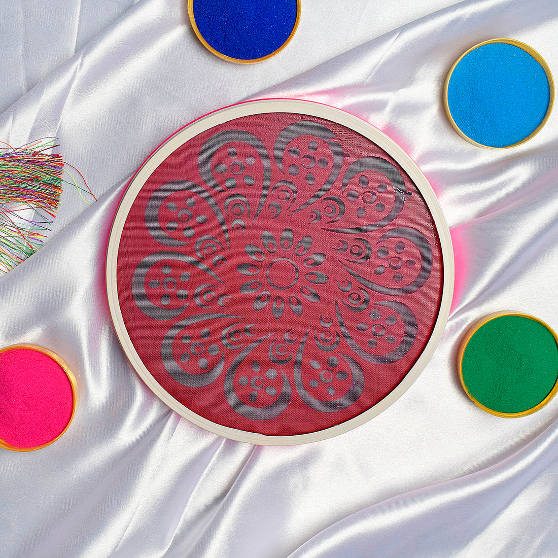 Magic Rangoli Maker: Effortless Design in Minutes (8 Inch)