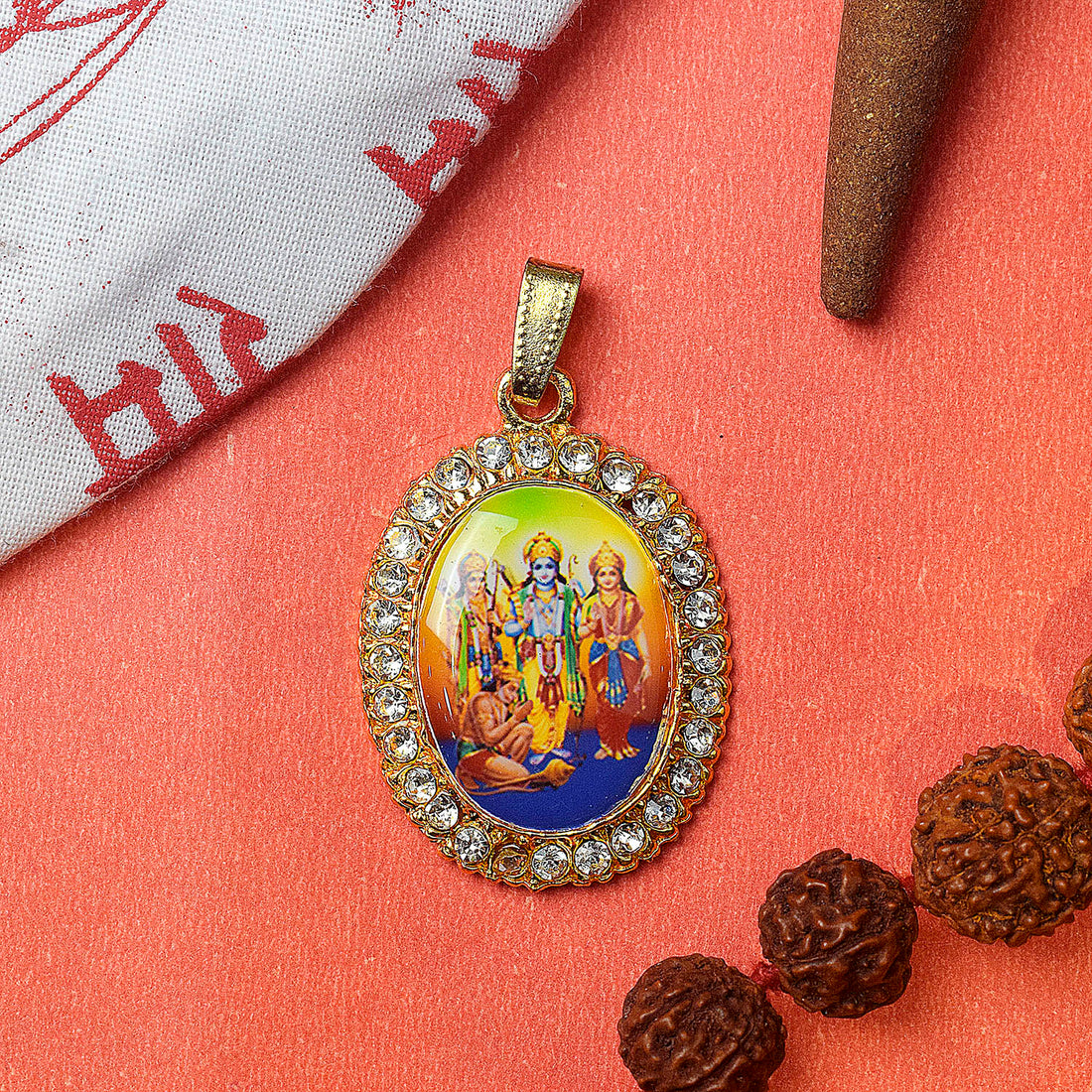 Strength and Devotion: A Divine Ram Pendant