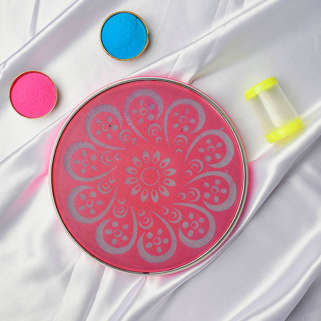 Magic Rangoli Maker: Effortless Design in Minutes (8 Inch)