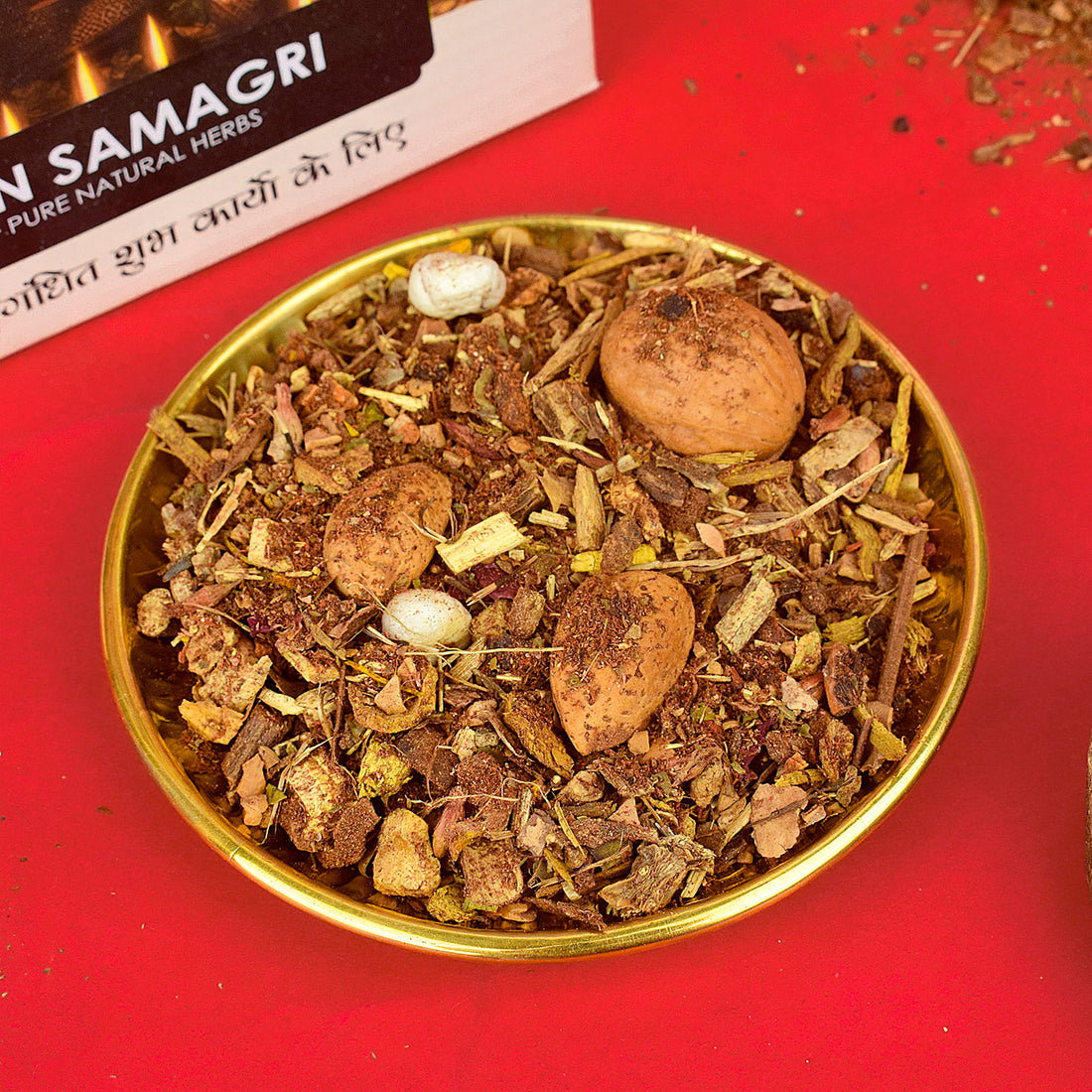 Hawan Kund with Samidha, Samagri, Navgrah, Moli & Gangajal – (Combo Pack)