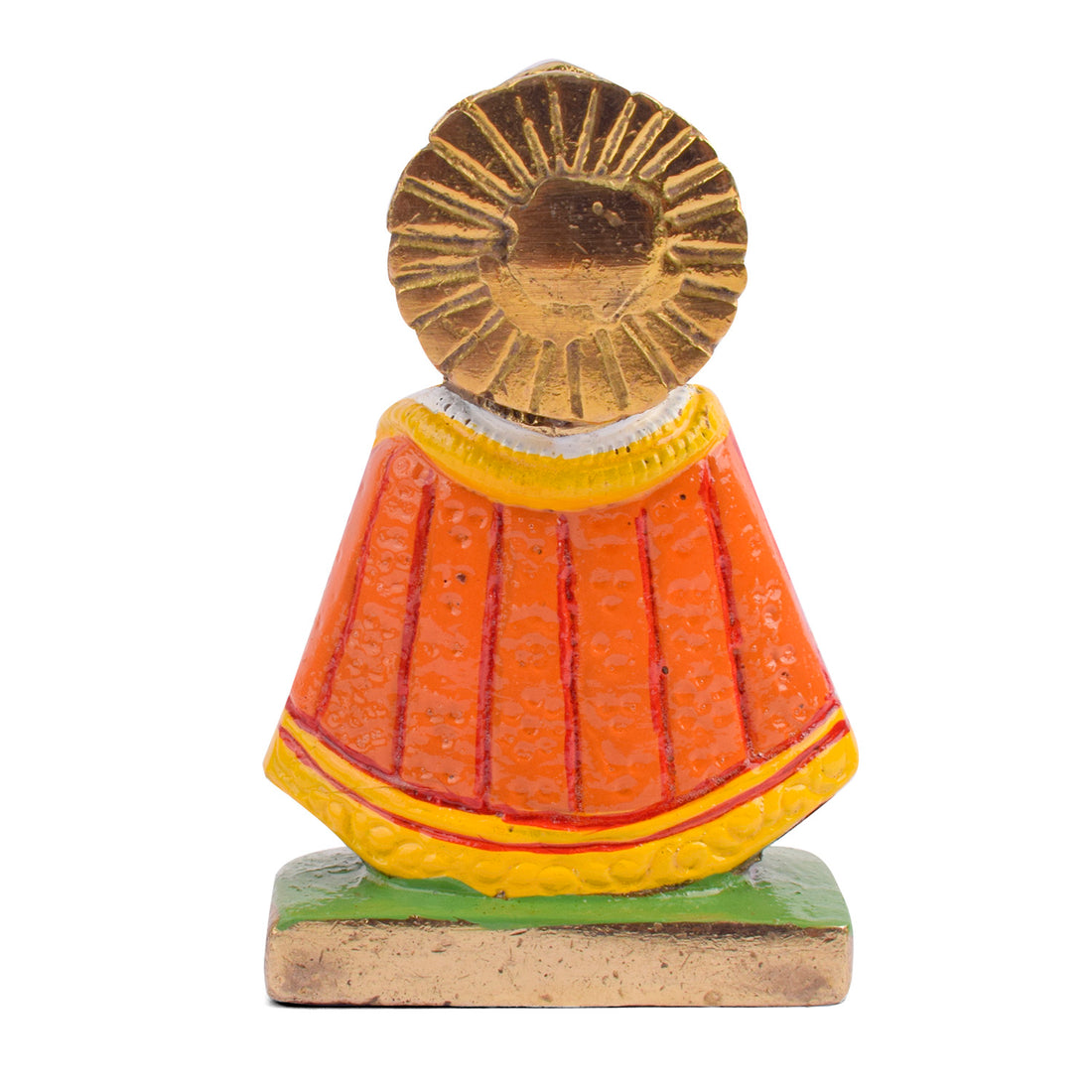 3.1 Inch Handcrafted Brass Khatu Shyam Ji Idol