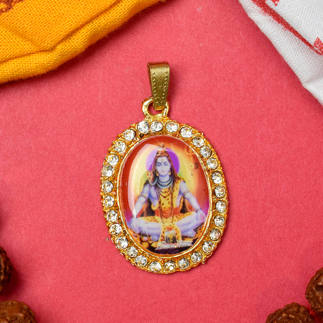 Divine Serenity: Shiv Adiyogi Roop Neck Locket