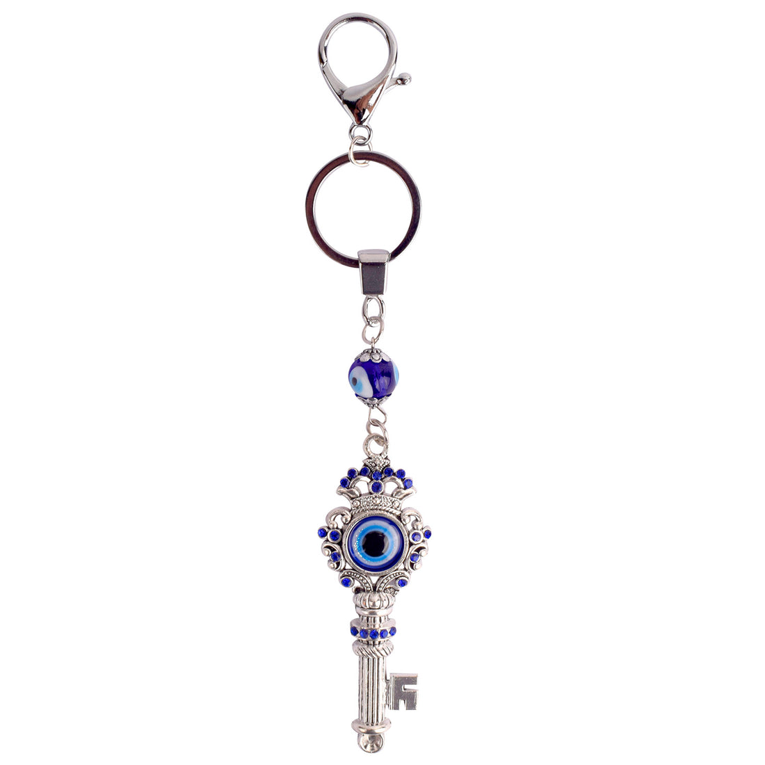 Lucky Evil Eye Open Door Key chain for Protection and Good Luck