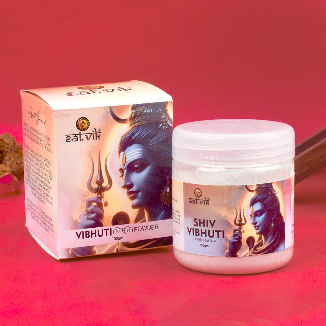 Pure Mahadev Bhasm Vibhuti Holy Ash for Worship and Spiritual Energy